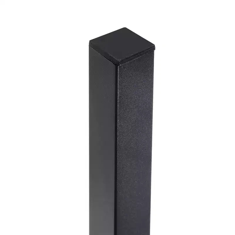 Cadre de lit Queen/King size avec tête de lit en bois, plateforme en métal, pas besoin de sommier tapissier, lattes en acier robustes, marron