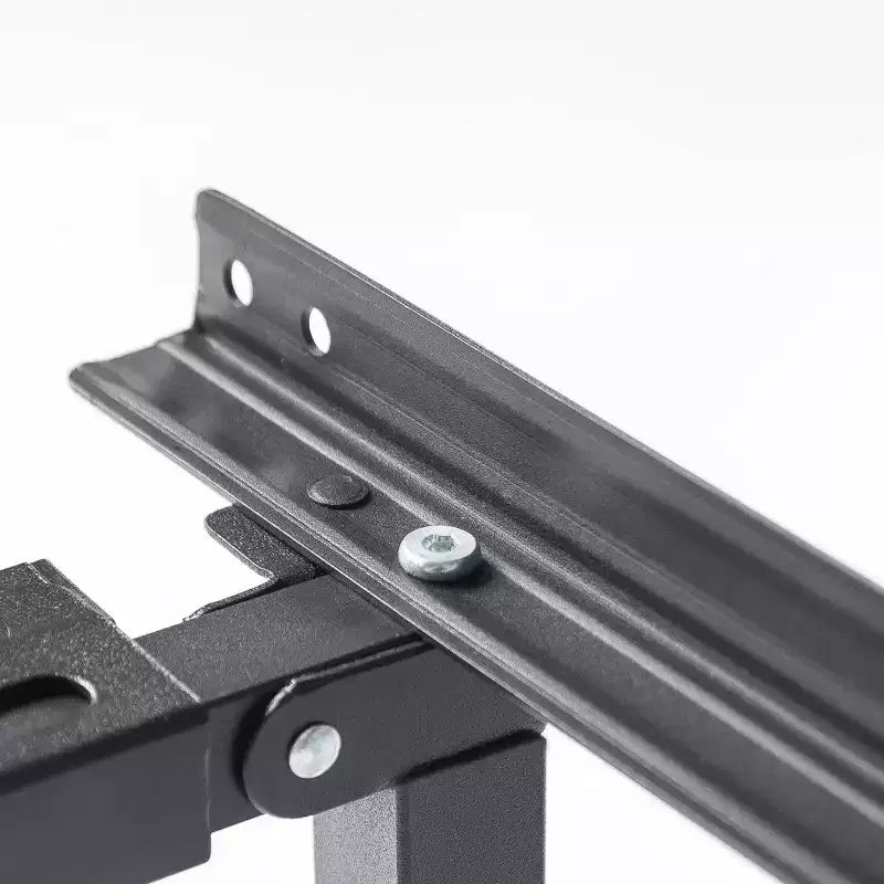 Cadre de lit métallique California King 7", noir, 9 pieds de support, capacité de 2400 lb