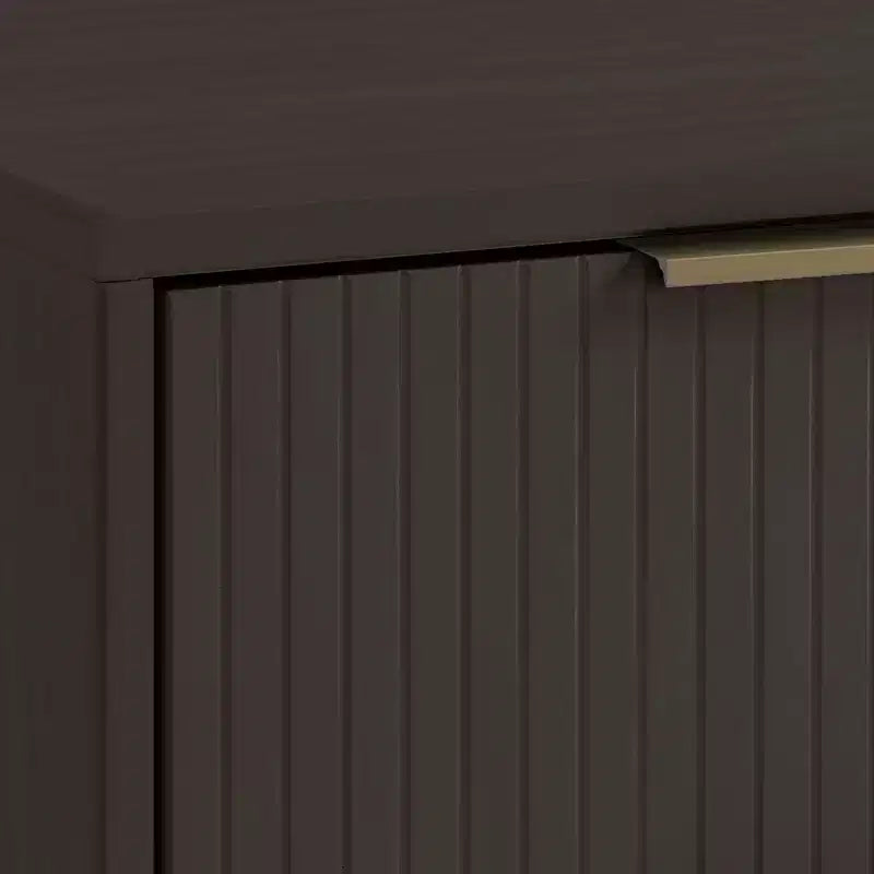 Meuble de rangement moderne de 140 cm avec 3 tiroirs