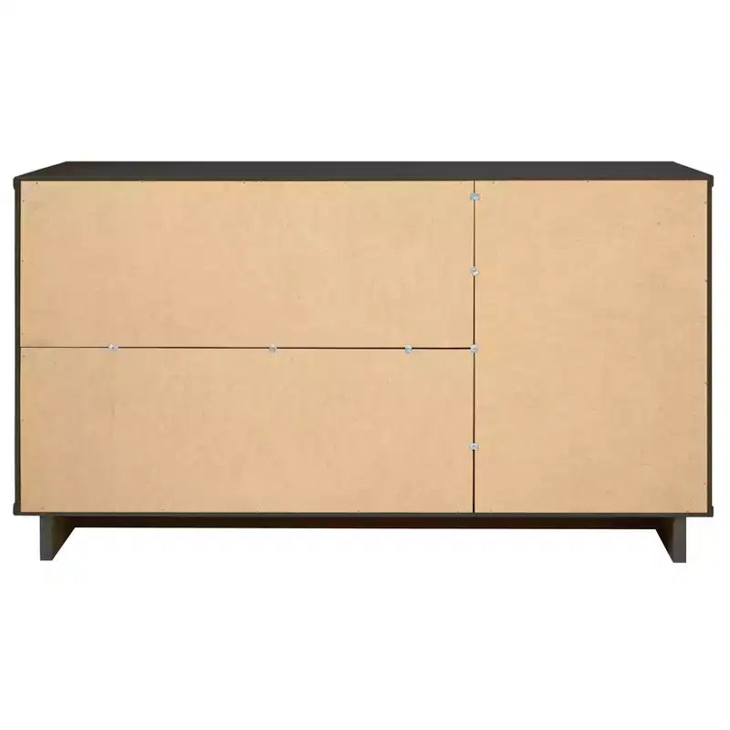 Meuble de rangement moderne de 140 cm avec 3 tiroirs