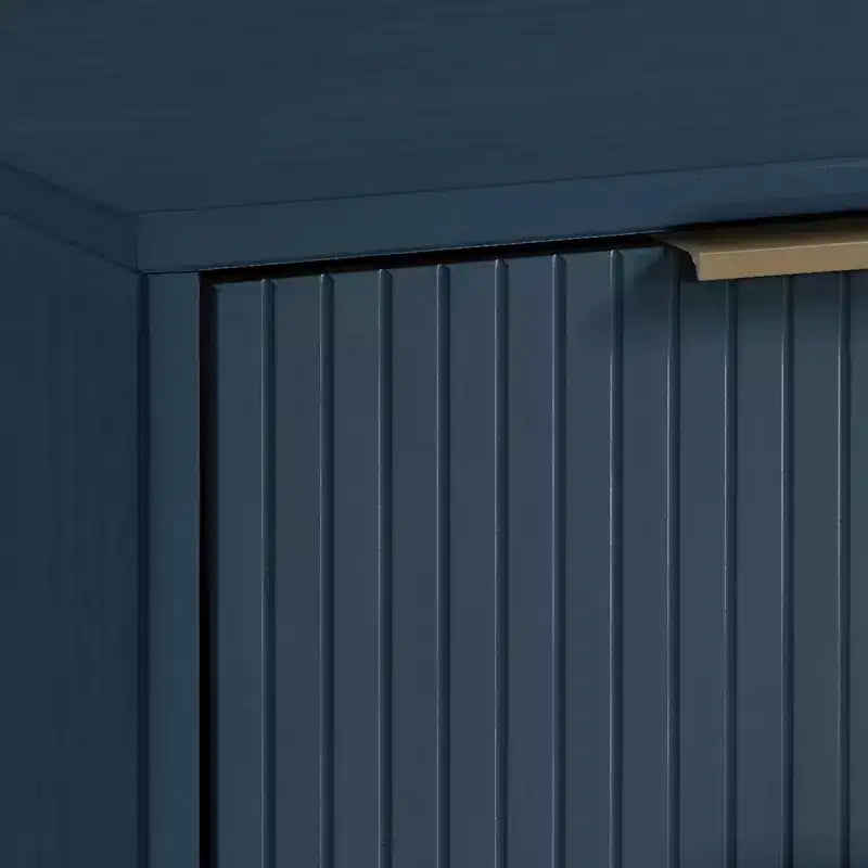 Meuble de rangement moderne de 140 cm avec 3 tiroirs
