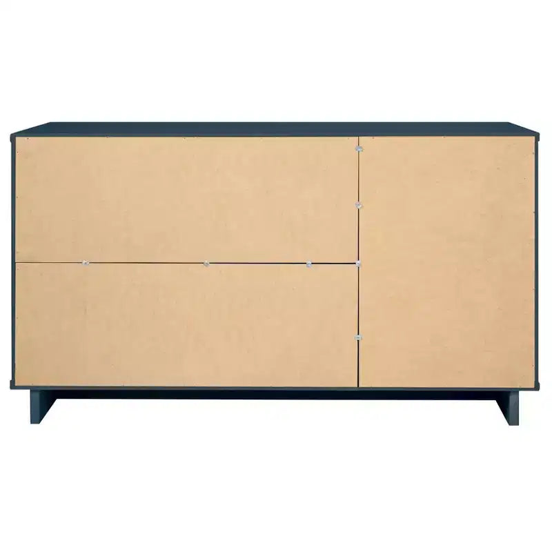 Meuble de rangement moderne de 140 cm avec 3 tiroirs