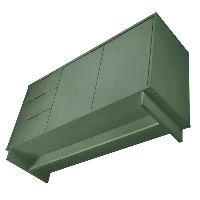Meuble de rangement moderne de 140 cm avec 3 tiroirs