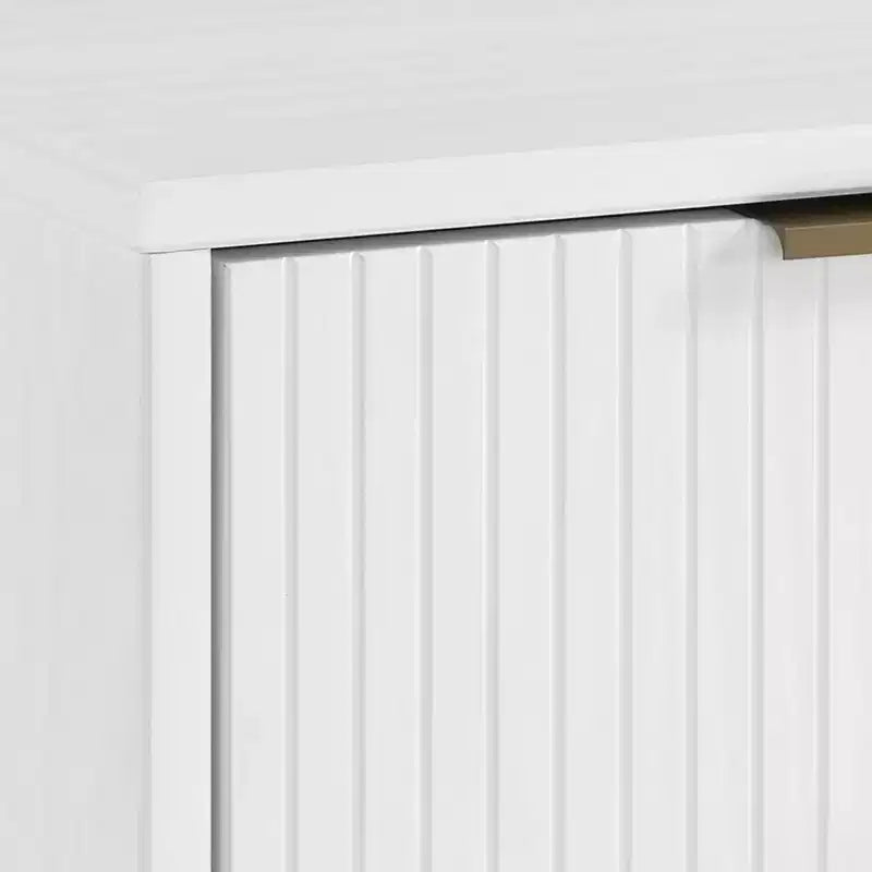 Meuble de rangement moderne de 140 cm avec 3 tiroirs
