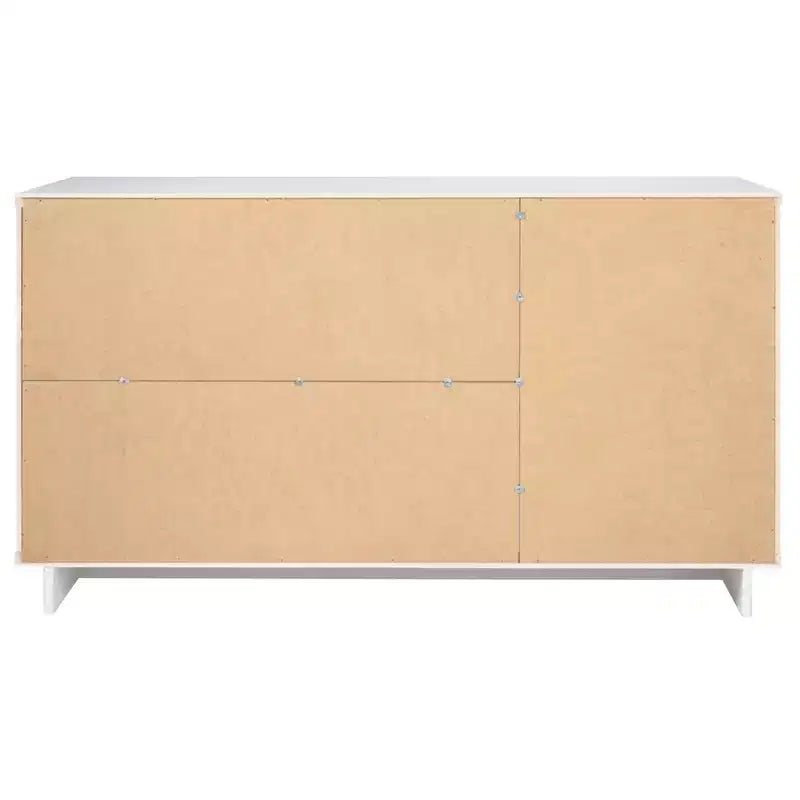 Meuble de rangement moderne de 140 cm avec 3 tiroirs
