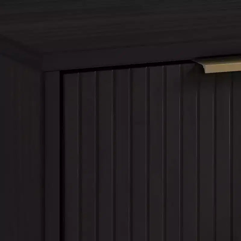 Meuble de rangement moderne de 140 cm avec 3 tiroirs