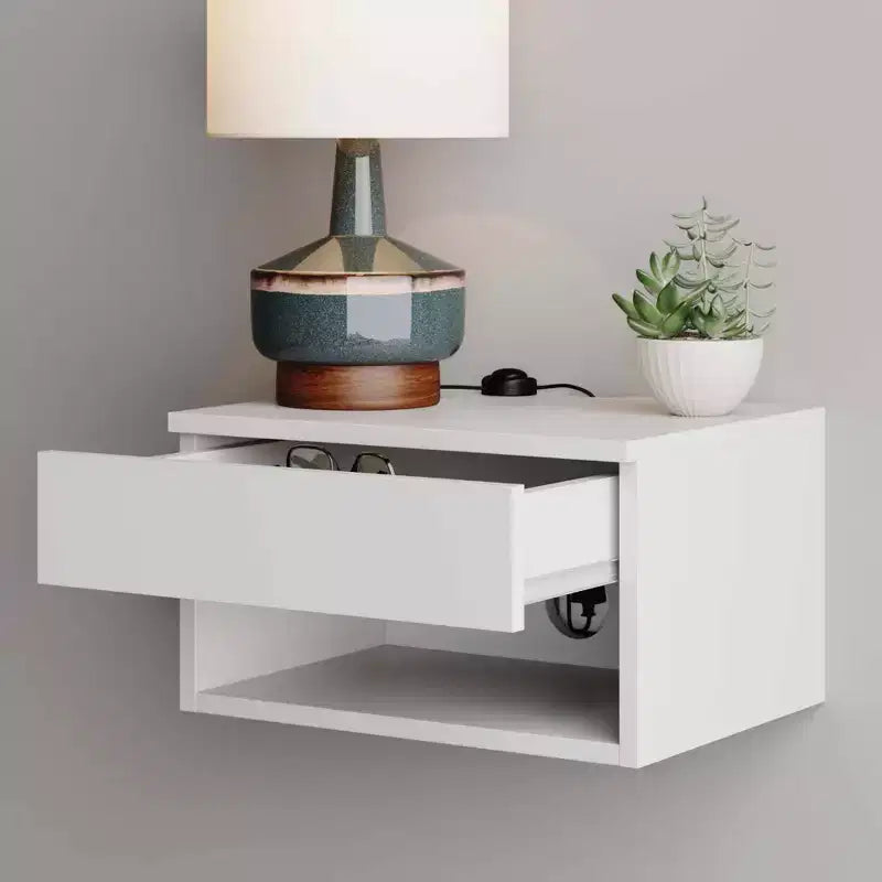 Étagère murale d'appoint, bois composite marron