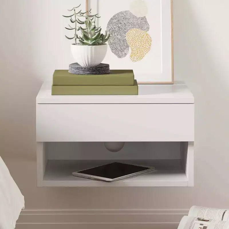 Étagère murale d'appoint, bois composite marron