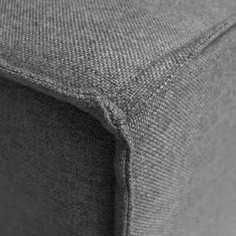 Fauteuil d'angle modulaire avec accoudoir, sectionnel contemporain