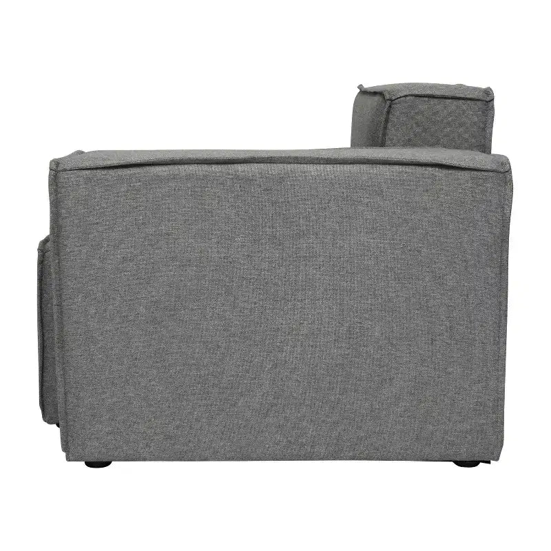 Fauteuil d'angle modulaire avec accoudoir, sectionnel contemporain
