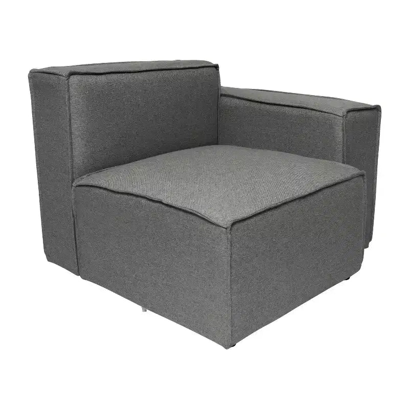 Merrick Lane Modular Right Side Chair with Arm Rest