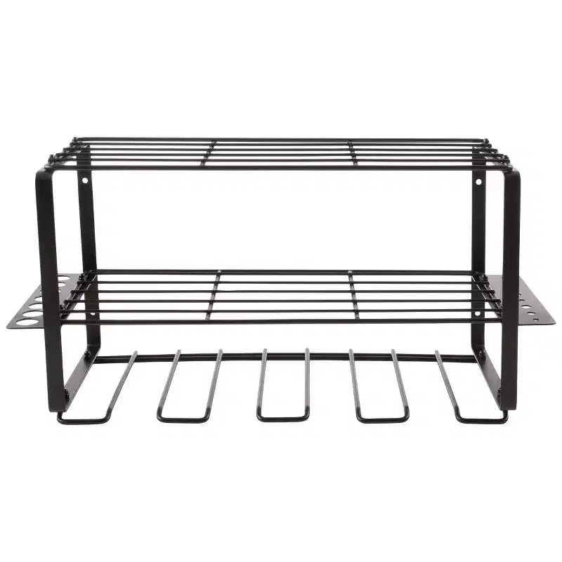 Étagère murale de rangement 3 niveaux pour outils électriques, acier