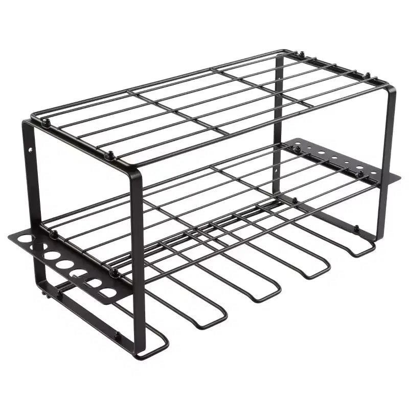 Étagère murale de rangement 3 niveaux pour outils électriques, acier
