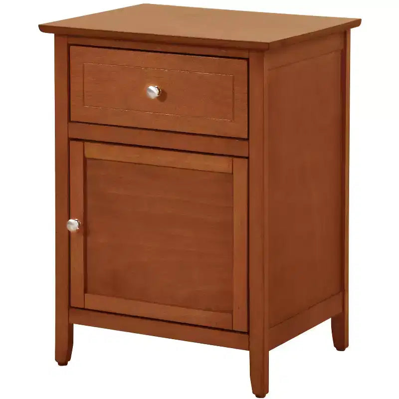 Table de chevet à 1 tiroir (H 63,5 x L 48,3 x P 38,1 cm), plusieurs couleurs