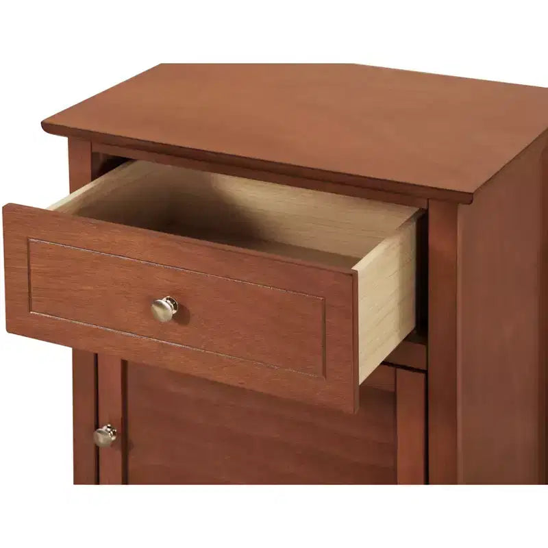 Table de chevet à 1 tiroir (H 63,5 x L 48,3 x P 38,1 cm), plusieurs couleurs
