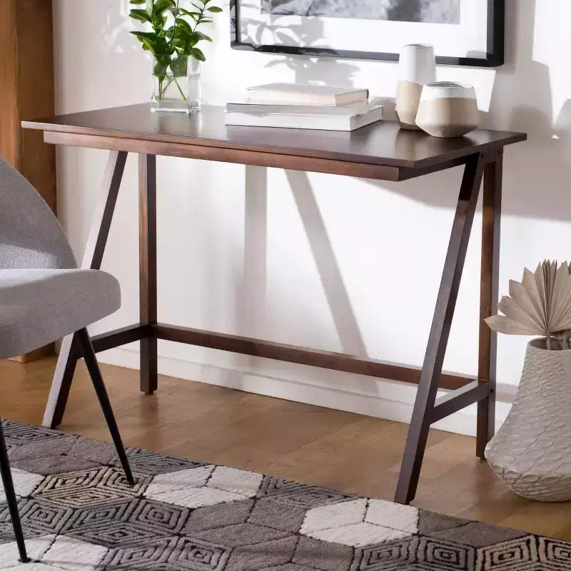 Bureau en noyer, bois d'acajou, capacité de 22,7 kg