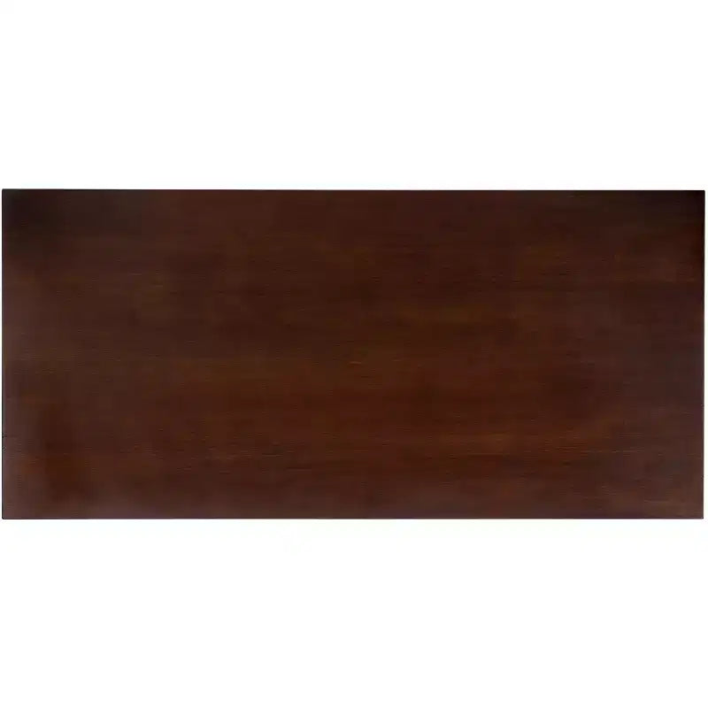 Bureau en noyer, bois d'acajou, capacité de 22,7 kg
