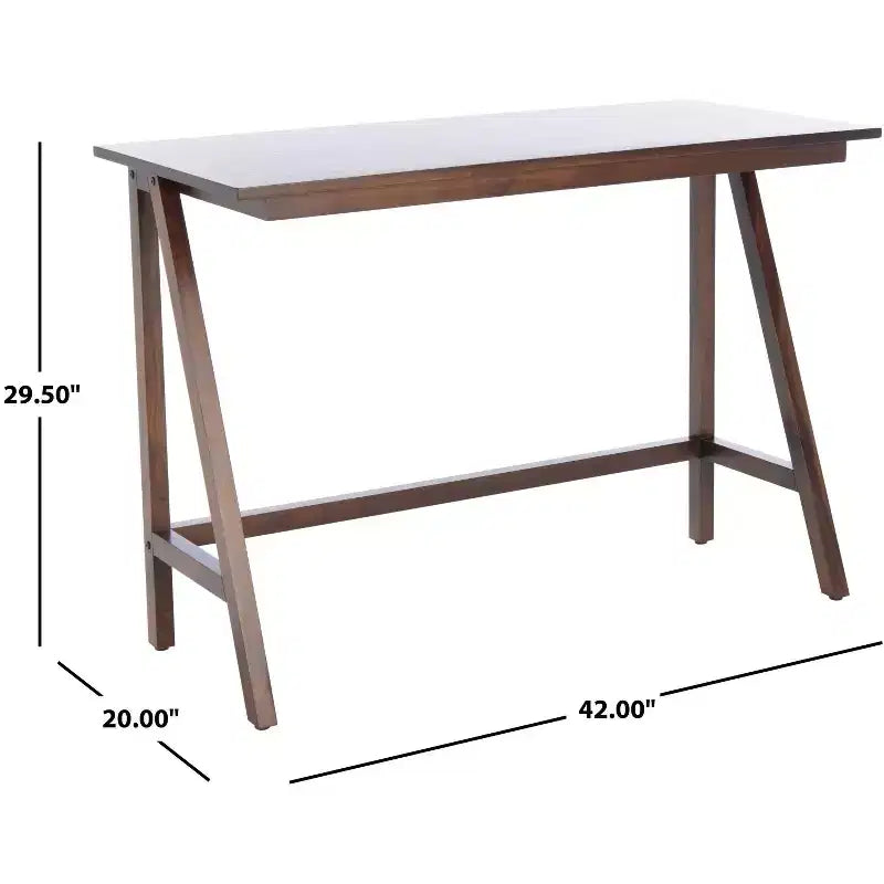 Bureau en noyer, bois d'acajou, capacité de 22,7 kg