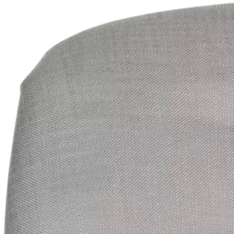 Chaise de coiffeuse Glam, revêtement gris arctique et taupe