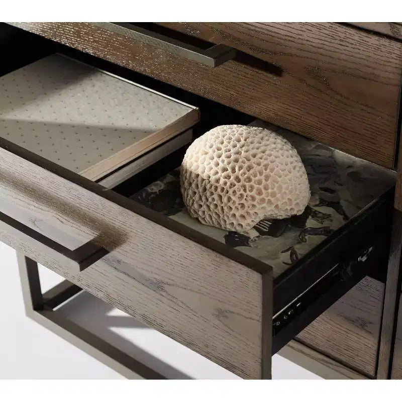 Commode moderne 6 tiroirs, Rangement de vêtements de chambre